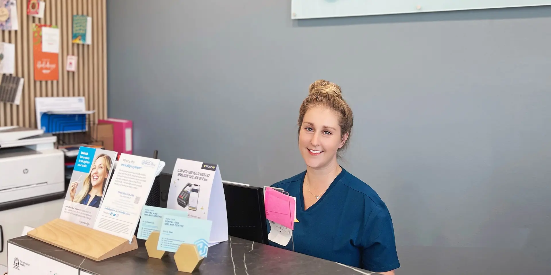 Dental team at Hulme Court Dental and Implant Centre in Mount Pleasant
